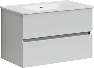 Тумба под раковину Sancos Urban 80 подвесная белый, UR80W
