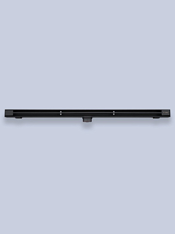 Душевой трап (лоток) AltroBagno Trave 071220 NeOp (80), матовый черный