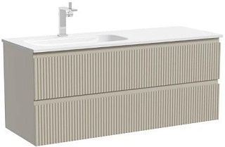 Тумба под раковину Sancos Snob R 120 подвесная Beige soft (капучино), SNR120LCE