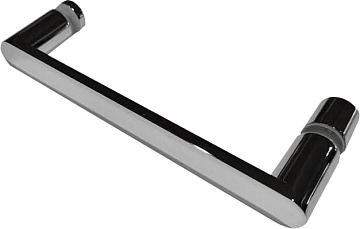 Душевая дверь в нишу Abber Sonnenstrand AG04120S 120 см, профиль хром, стекло прозрачное