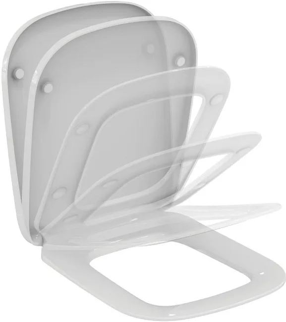 Крышка-сиденье Ideal Standard Esedra T318101 с микролифтом Sancos — Оригинал