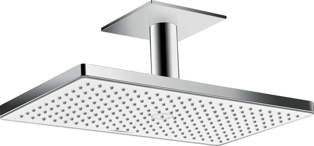 Верхний душ Hansgrohe Rainmaker Select 460 24002400 белый - хром Sancos — официальный сайт