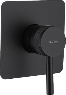 Встраиваемый смеситель Allen Brau Priority X1 5.31012-31 С ВНУТРЕННЕЙ ЧАСТЬЮ, чёрны
