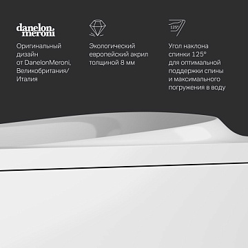 Акриловая ванна AM.PM Sensation 180x80 см, W30A-180-080W-A