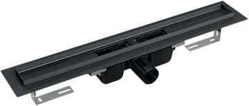 Душевой трап (лоток) AlcaPlast APZ1Black APZ1BLACK-950 без решетки