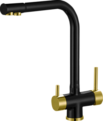 Смеситель для кухни Zorg Sanitary ZR 348 YF BLACK BRONZE
