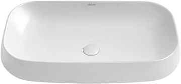 Накладная раковина Abber Rechteck AC2210 белая