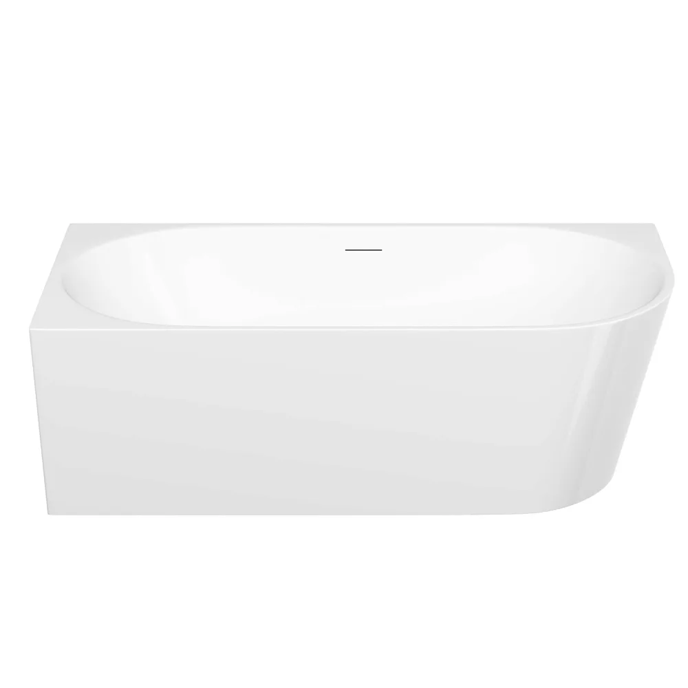 Акриловая ванна Sancos Грань (Edge) FB23L 170x80 см, угловая, левая, белая, со сливом-переливом Sancos — официальный сайт