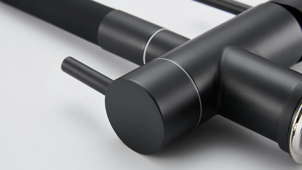 Смеситель для кухни Emar Steel ЕС - 3015 black Sancos — официальный сайт