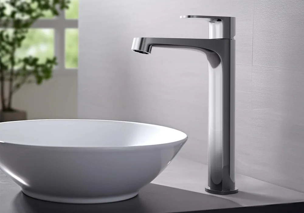 Смеситель для раковины AQUATEK Оберон AQ1204CR хром Sancos — официальный сайт