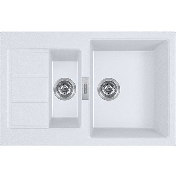 Мойка кухонная Franke Smart Sirius 2 S2D 651-78 белая
