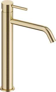 Смеситель для раковины AQUAme Siena AQM6214BG, шлифованное золото