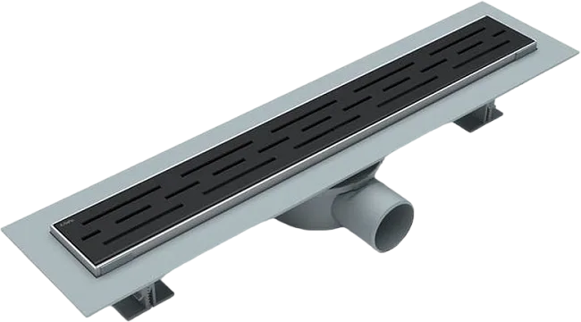 Душевой трап (лоток) Esbano Eco Rain 70 cм, матовый черный Sancos — Оригинал