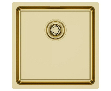 Мойка кухонная Paulmark Vista PM304444-LG, светлое золото