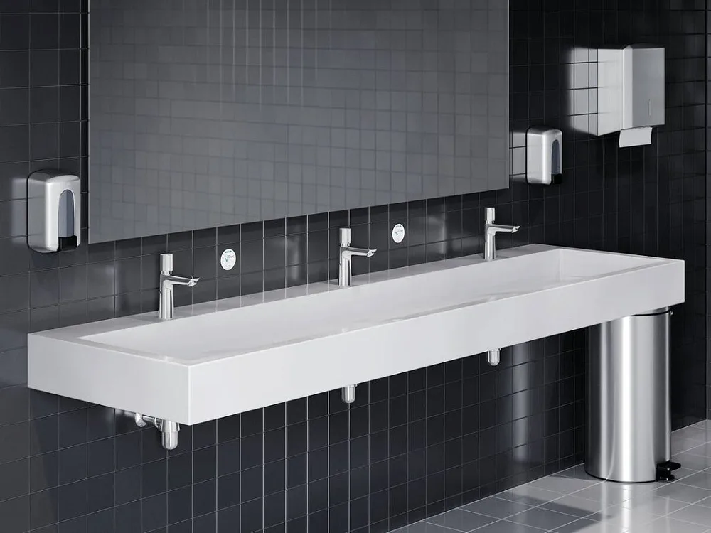 Смеситель для раковины Hansgrohe Talis E 71718000 хром Sancos — официальный сайт