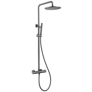 Душевая стойка Abber Wasser Kreis AF8160NG, никель