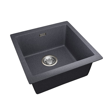 Мойка кухонная Emar Quartz EMQ-1455.P, морион