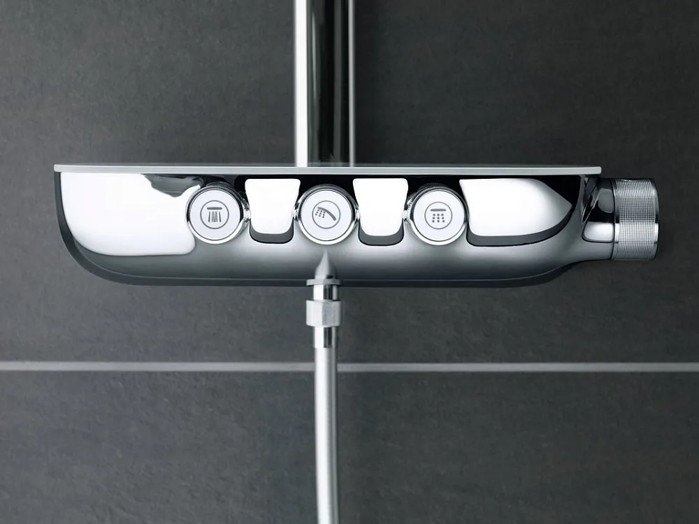 Душевая стойка Grohe Rainshower SmartControl Duo 26250000 Sancos — официальный сайт