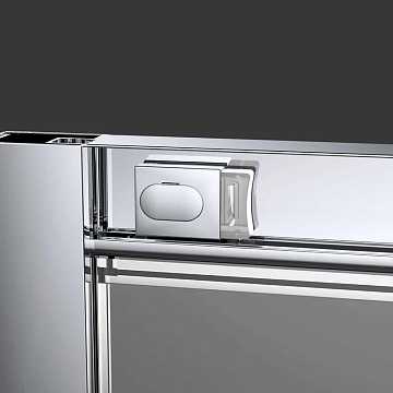 Душевой уголок Vincea Alpha VSQ-3AL900MT 90x90, профиль хром, стекло текстурное