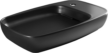Накладная раковина Allen Brau Liberty 2 70х43 черная матовая