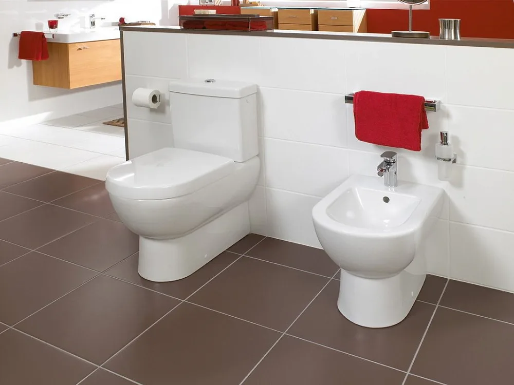 Унитаз-компакт напольный Villeroy & Boch Subway 66101001 Sancos — официальный сайт
