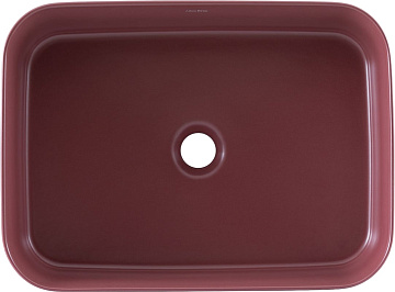 Накладная раковина Allen Brau Fantasy Quad 50x36, бордо