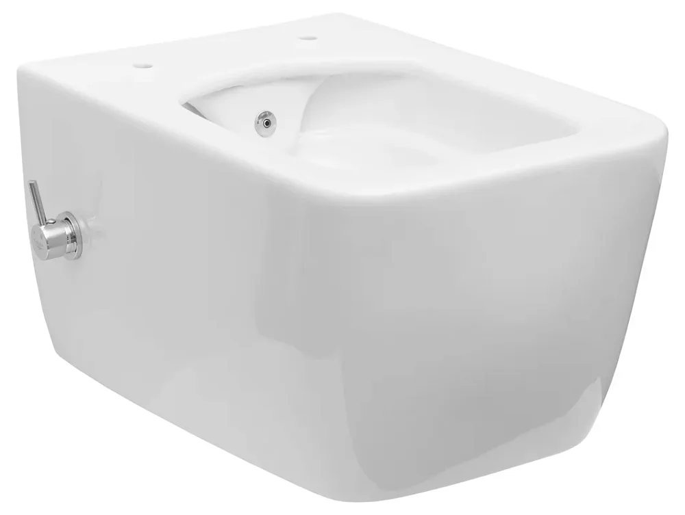 Чаша для унитаза подвесного Allen Brau Liberty 4.33009.20 с биде, белый Sancos — официальный сайт