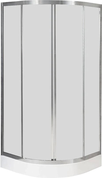 Душевой уголок BelBagno Due R-2-90-P-Cr