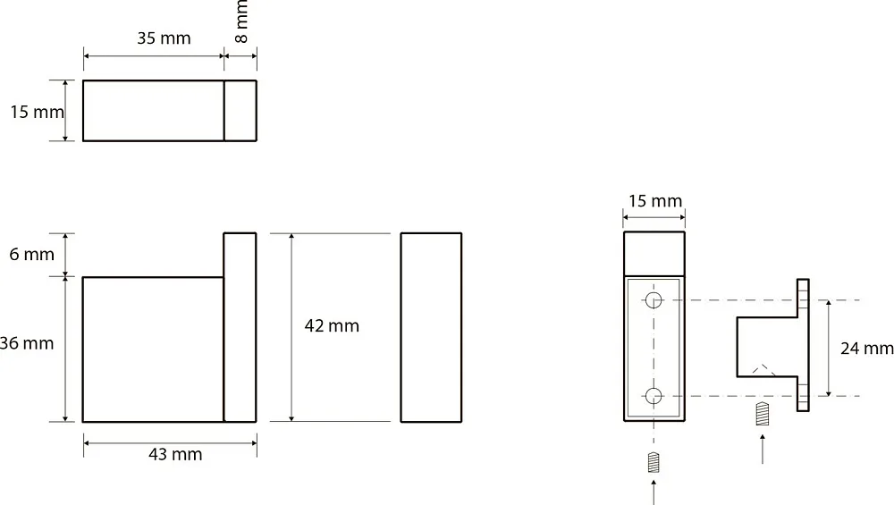 Крючок Bemeta Gamma 145804022 Sancos — официальный сайт