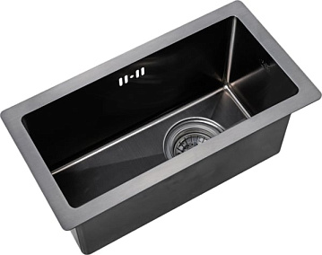 Дополнительная мойка Zorg Inox PVD 2344 grafit