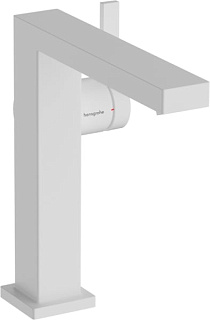 Смеситель для раковины Hansgrohe Tecturis E 150 Fine 73040700 матовый белый