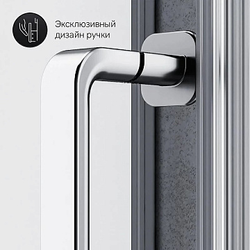 Душевой уголок AM.PM Like W83G-302U120CG 120, тонированное стекло