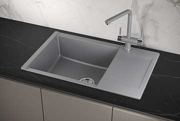Мойка кухонная Granula Estetica 7807, алюминиум