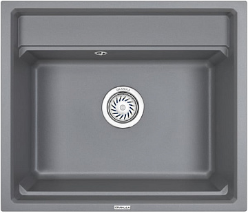 Мойка кухонная Granula Kitchen Space 6003, алюминиум