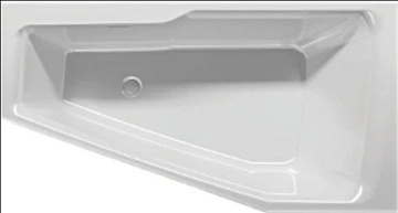 Акриловая ванна Riho Rething Space 170x90 см, левая, B114001005