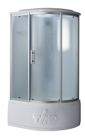 Душевая кабина Timo Standart T-6610SL Silver L с высоким поддоном