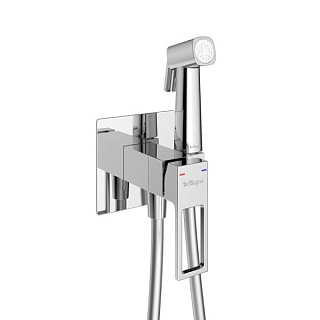 Гигиенический душ BelBagno Luce LUC-HGN-CRM, со смесителем, хром
