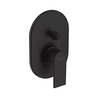 Встраиваемый смеситель Hansgrohe Vernis Shape 71458670, матовый черный