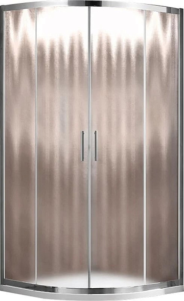 Душевой уголок Vincea Garda VSQ-1G100CH 100x100, профиль хром, стекло шиншилла