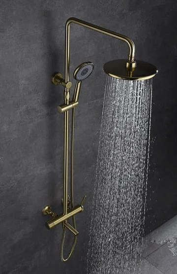 Душевая стойка Bronze de Luxe Avantgarde 2039GB, бронза