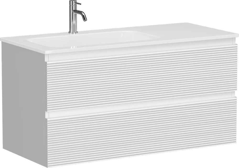 Тумба с раковиной Sancos Folk 100 L bianco Sancos — официальный сайт