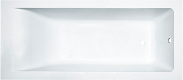 Ванна из искусственного камня Marmo Bagno Ницца 190x90 см, встраиваемая, белая, на ножках