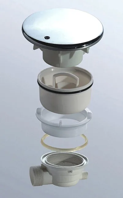 Поддон для душа Cezares Tray TRAY-A-AH-110/80-15-W 110x80, с сифоном Sancos — Оригинал
