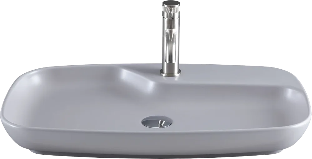 Накладная раковина Allen Brau Liberty 2 70х43, антрацит Sancos — официальный сайт