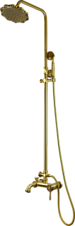 Душевая стойка Bronze de Luxe Windsor 10124F, бронза