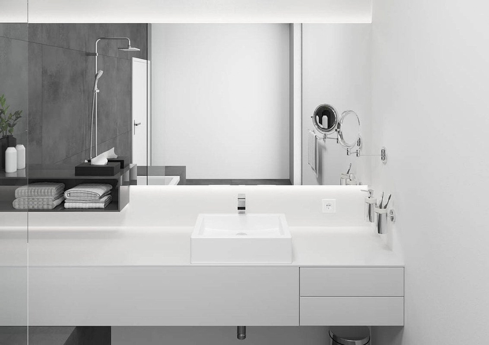 Смеситель для раковины Hansgrohe Vernis Shape 190 71562000 хром