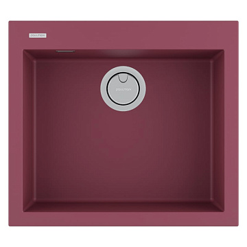 Мойка кухонная Paulmark Decoration 41 PM935650-ME merlot