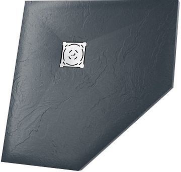 Поддон для душа RGW Stone Tray ST/T-0100G 100х100х2,5 графит