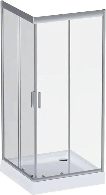 Душевой уголок AM.PM Gem W90UG-403-090MT 90х90, профиль матовый хром
