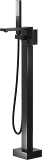 Напольный смеситель для ванны с душем RGW Shower Panels SP-350B, черный